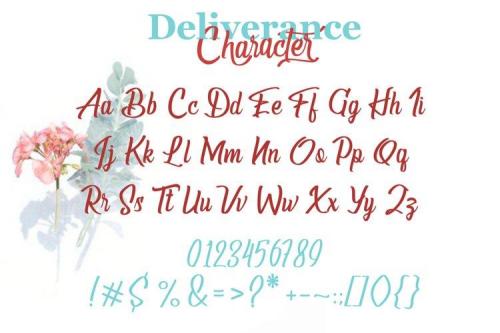 Deliverance Font 8