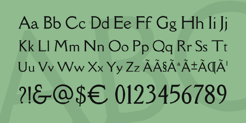 Della Respira Font  3