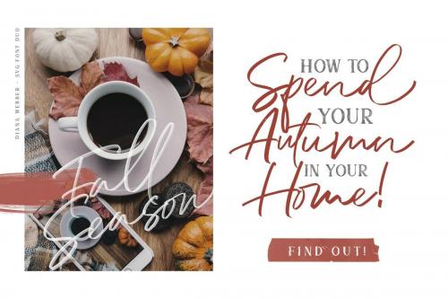 Diana Webber SVG Font Duo  8