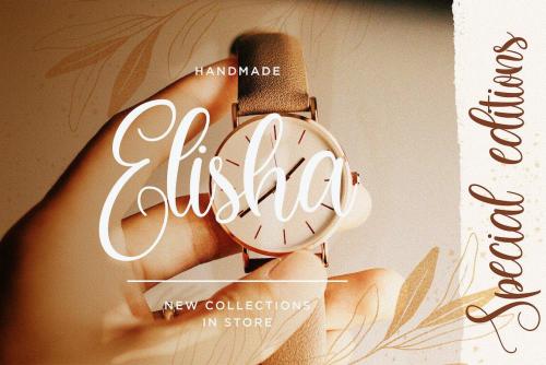 Dilan Whemsy Calligraphy Script Font 4