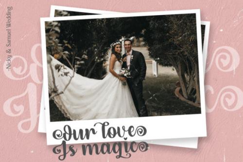 Dirly Belly Bold Calligraphy Script Font 3