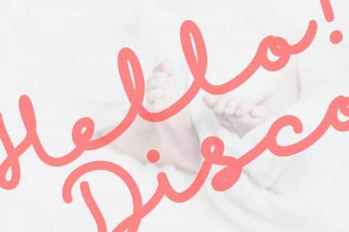 Discobaby Script Font 2