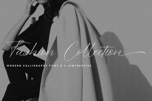 Dramatic Style Calligraphy Font  7