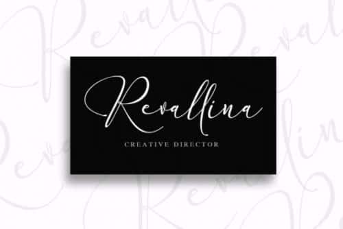 England Reality Handwritten Font 3