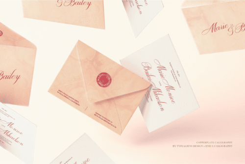 Enica Calligraphy Font 2