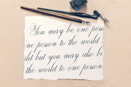 Enica Calligraphy Font 7