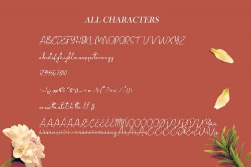Esmeralda Handwritten Script Font 4