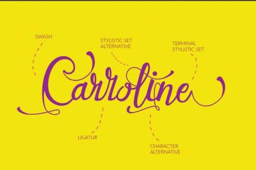 Evelyn Font Family 3