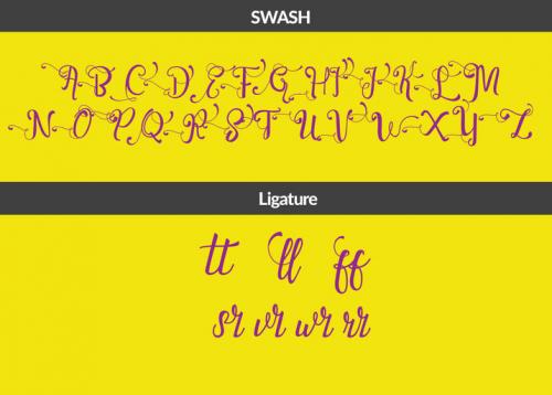 Evelyn Font Family 6