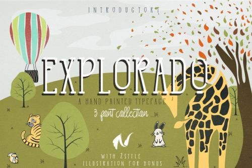 Explorado Font Family 1