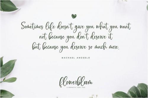 Flowerbloom Font  1