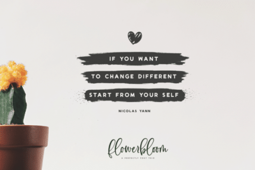 Flowerbloom Font  5