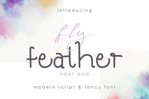 Fly Feather Font