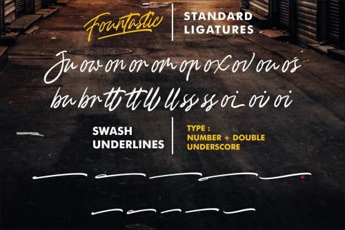 Fountastic Font 11