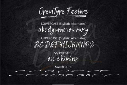 Fusha Brush Font 11