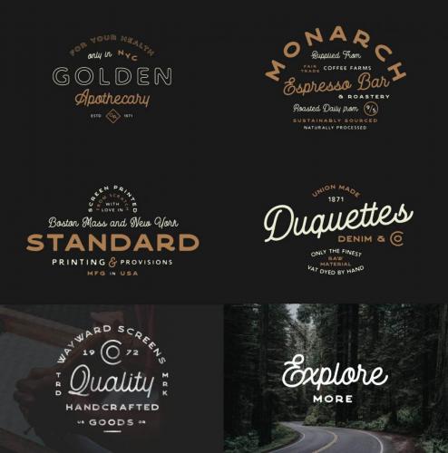 Garment District Monoline Script Font 3