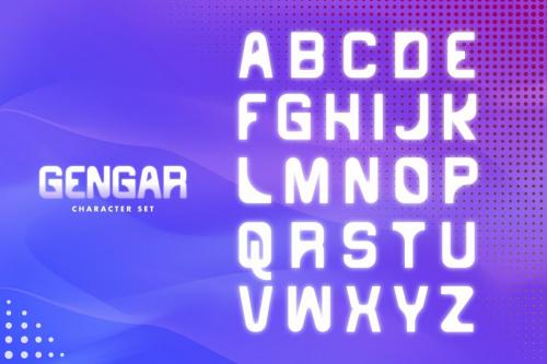 Gengar Font  3