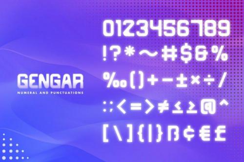 Gengar Font  6