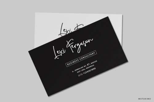 Genit Classy Handwritten Font 9