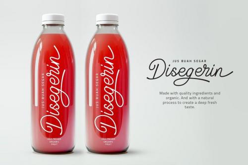 Geraldyne Script Font  2