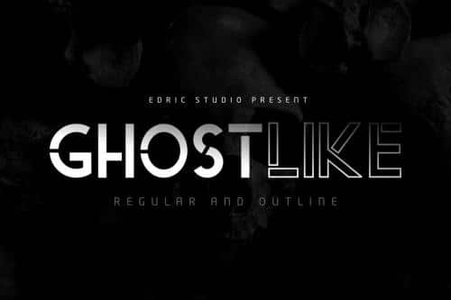 Ghostlike Sans Serif Font 10