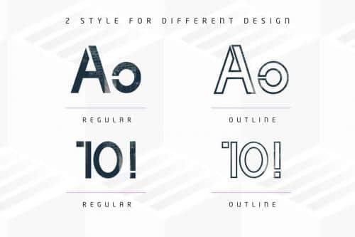 Ghostlike Sans Serif Font 9