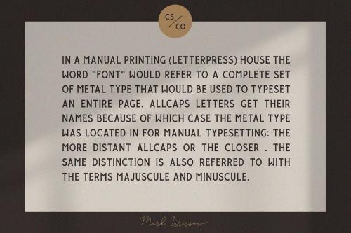 Giroud Condensed Serif Font 1