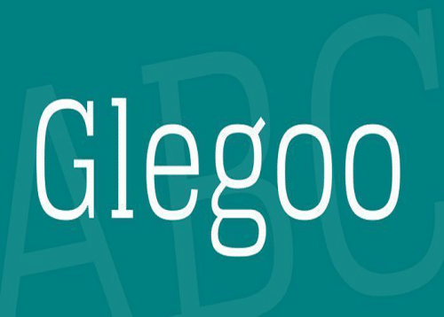 Glegoo-Font--0