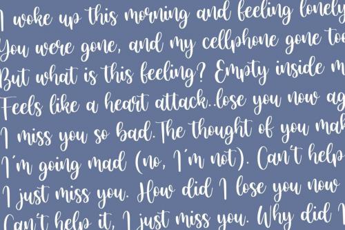 Goldie Rainbow Handwritten Font 4