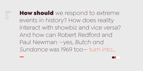 Goldplay Sans Font Family  8