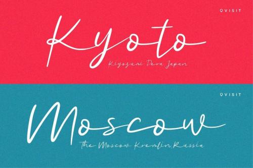 Good Sunset Script Font 7