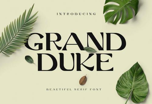 Grand Duke Serif Font