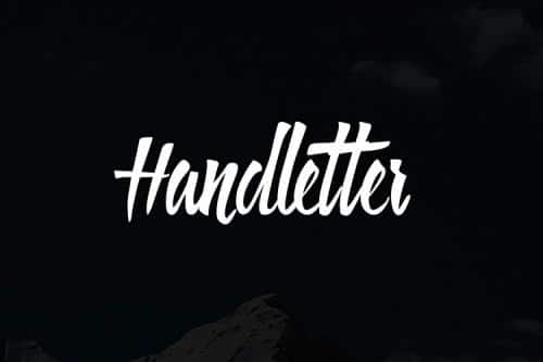 Handletter Font Free
