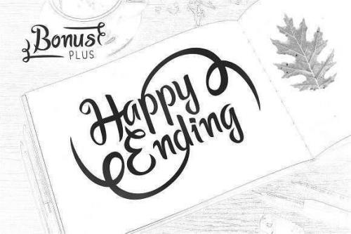 Happy Ending Font  7