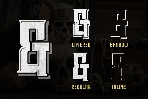 Hardsign Display Font 5