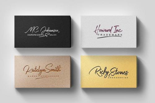 Harista Brush Font 8