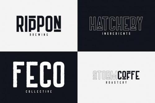 Harrison Retro Typeface 2