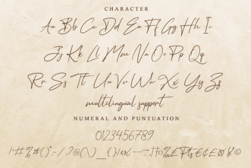 Hathem Bosteem Signature Font 10