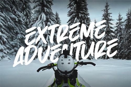 Hazard Stylish Marker Font  6