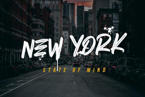 Herdrock Brush Font  2