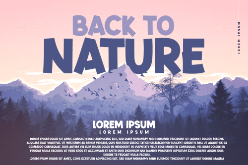 High Mount Display Font  3