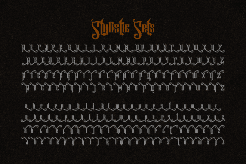 Hijrah Display Gothic Font 11