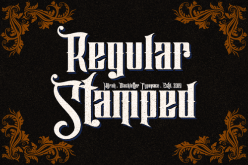 Hijrah Display Gothic Font 2