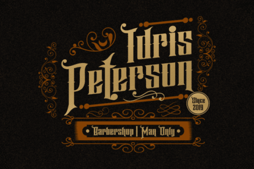 Hijrah Display Gothic Font 6