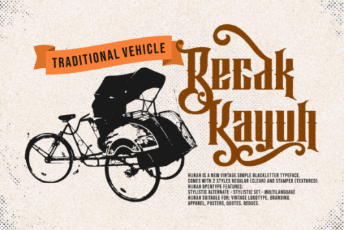 Hijrah Display Gothic Font 8