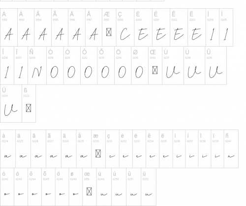 Hiliana Handwritten Font 7