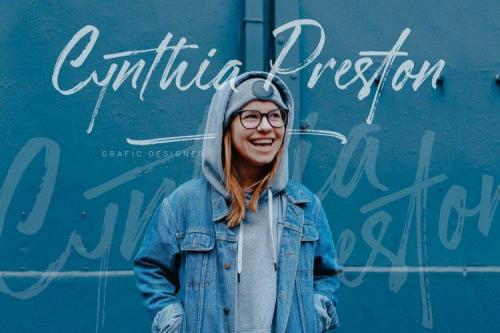 Hillstone Brush Font 1