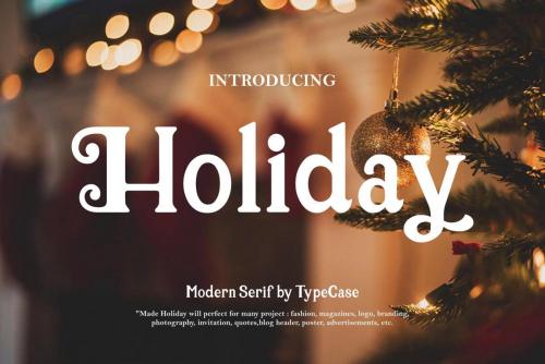 Holiday Serif Font