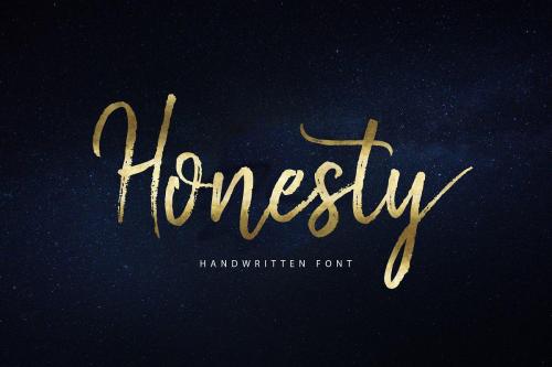 Honesty Script Font 1