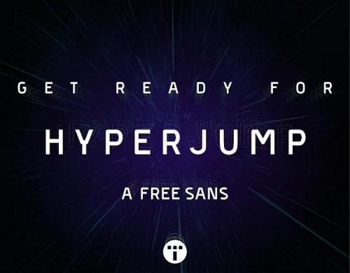 Hyperjump Sans Serif Font Family 1